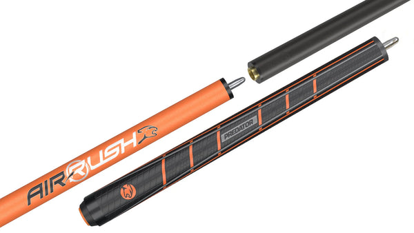 Predator Air Rush Flare Orange Jump Cue - Sport Wrap | Blatt Billiards