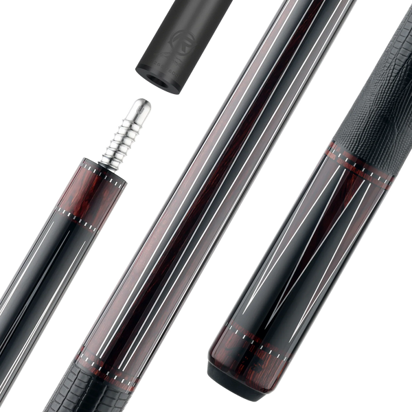 PREDATOR ARTISAN SERIES – EBONY & KINGWOOD CUE | Blatt Billiards