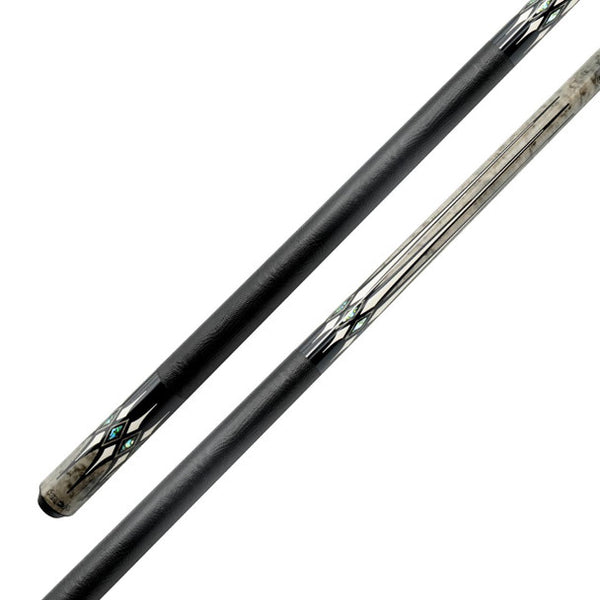 KODA K2 KL192 GREY/BLACK BLACK LEATHER WRAP | Blatt Billiards