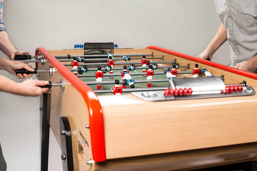 Blatt Billiards Semi Custom Bonzini Foosball Foosball Table