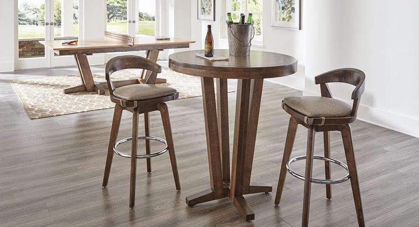 Blatt Billiards Semi Custom Petal Pub Table. 