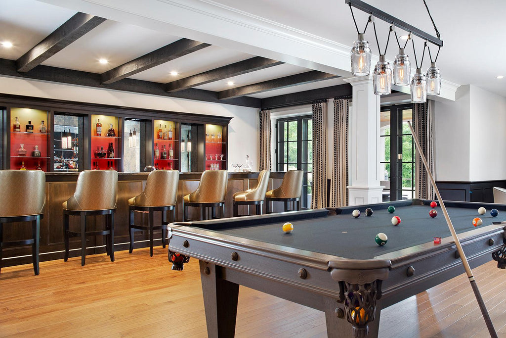 Blatt Billiards Vasse Full Custom Contemporary Pool Table.