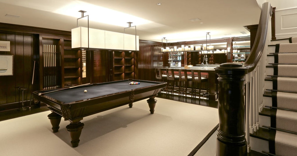 BLATT BILLIARDS Narragansett custom pool table.