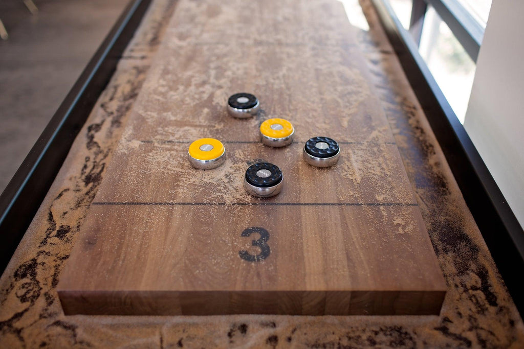 Shuffleboard tables