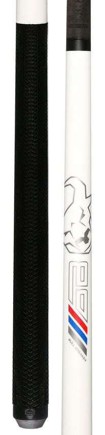 Bull Carbon Bull Breaker Pearl White Break Cue with Multi-Zone Bull Carbon Bull Breaker Pearl White Break Cue with Multi-Zone