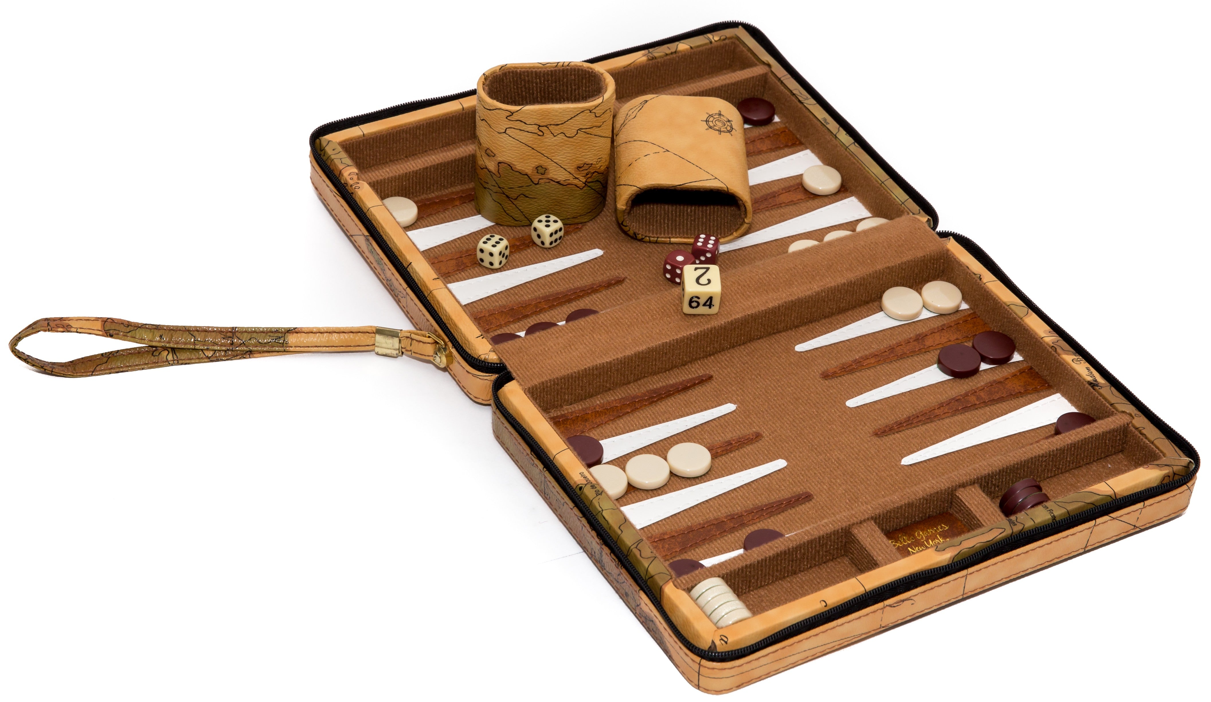 United Nations Magnetic Travel Backgammon Set