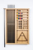 Modern Combination Wall Rack - Blatt Billiards