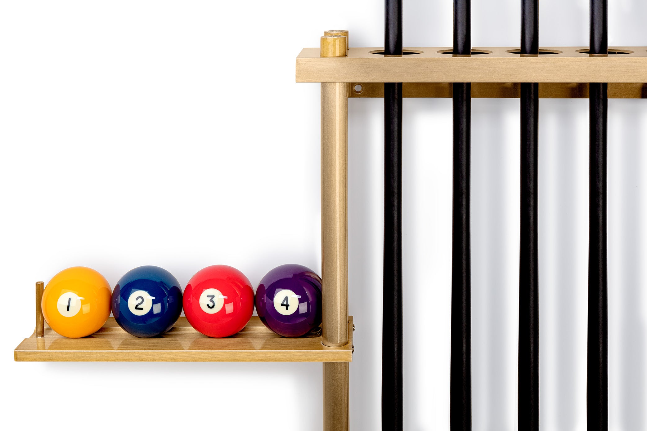 Aluminum Wall Rack #8 (round side bars) – Blatt Billiards