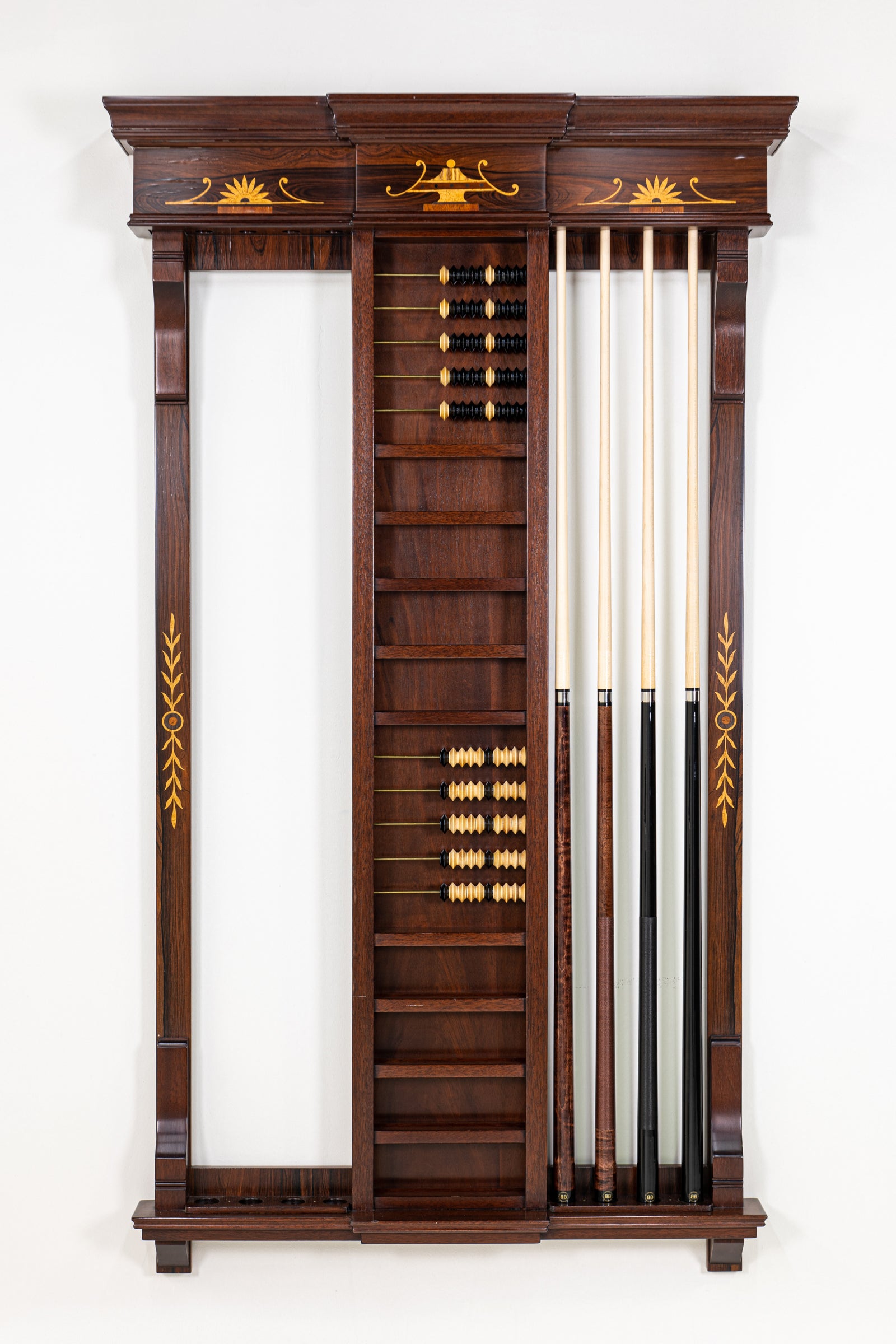 Custom Combination Wall Rack (Variable Designs) - Blatt Billiards