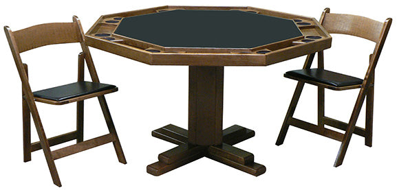 Wisco Pedestal Poker Table - Blatt Billiards