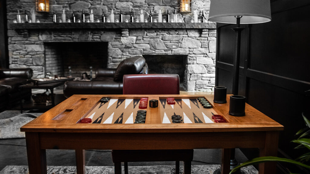 Rhode Island Backgammon Table - Blatt Billiards