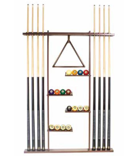 Aluminum Wall Rack #6 (squared w/ interior shelves) – Blatt Billiards