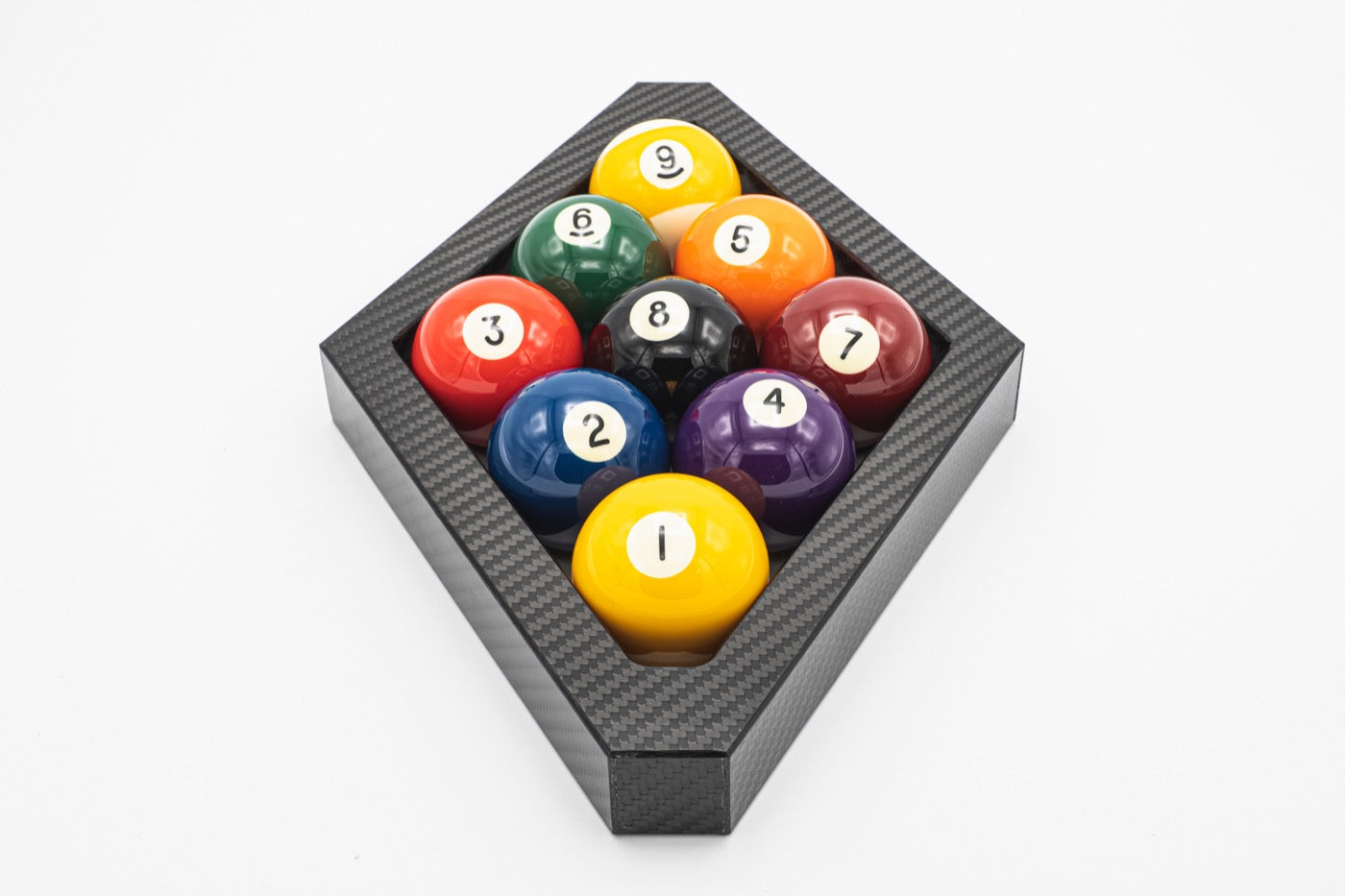 Custom Carbon Fiber 9 Ball Rack - Blatt Billiards