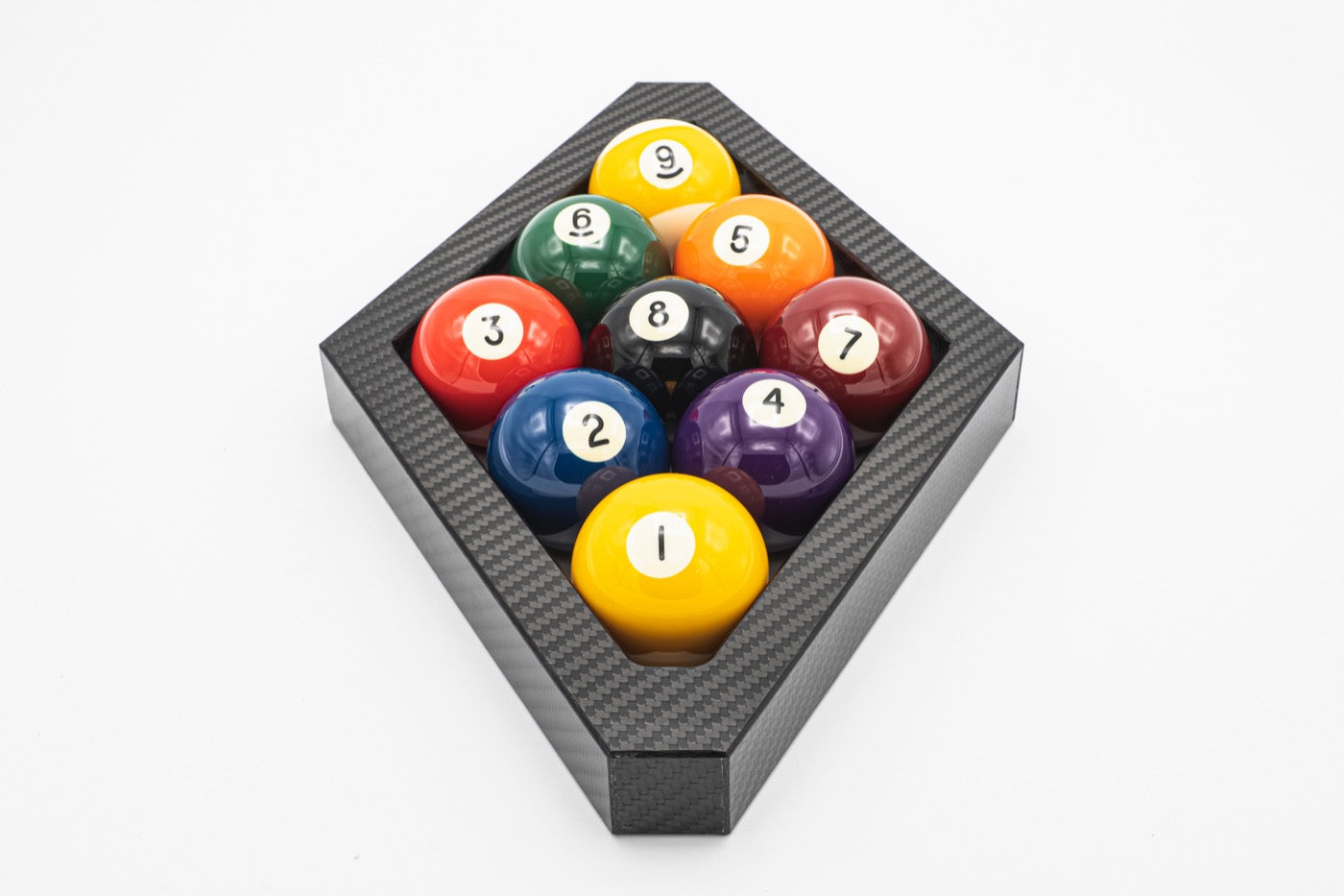 9 Bal Rack Setup Custom Carbon Fiber 9 Ball Rack - Blatt Billiards
