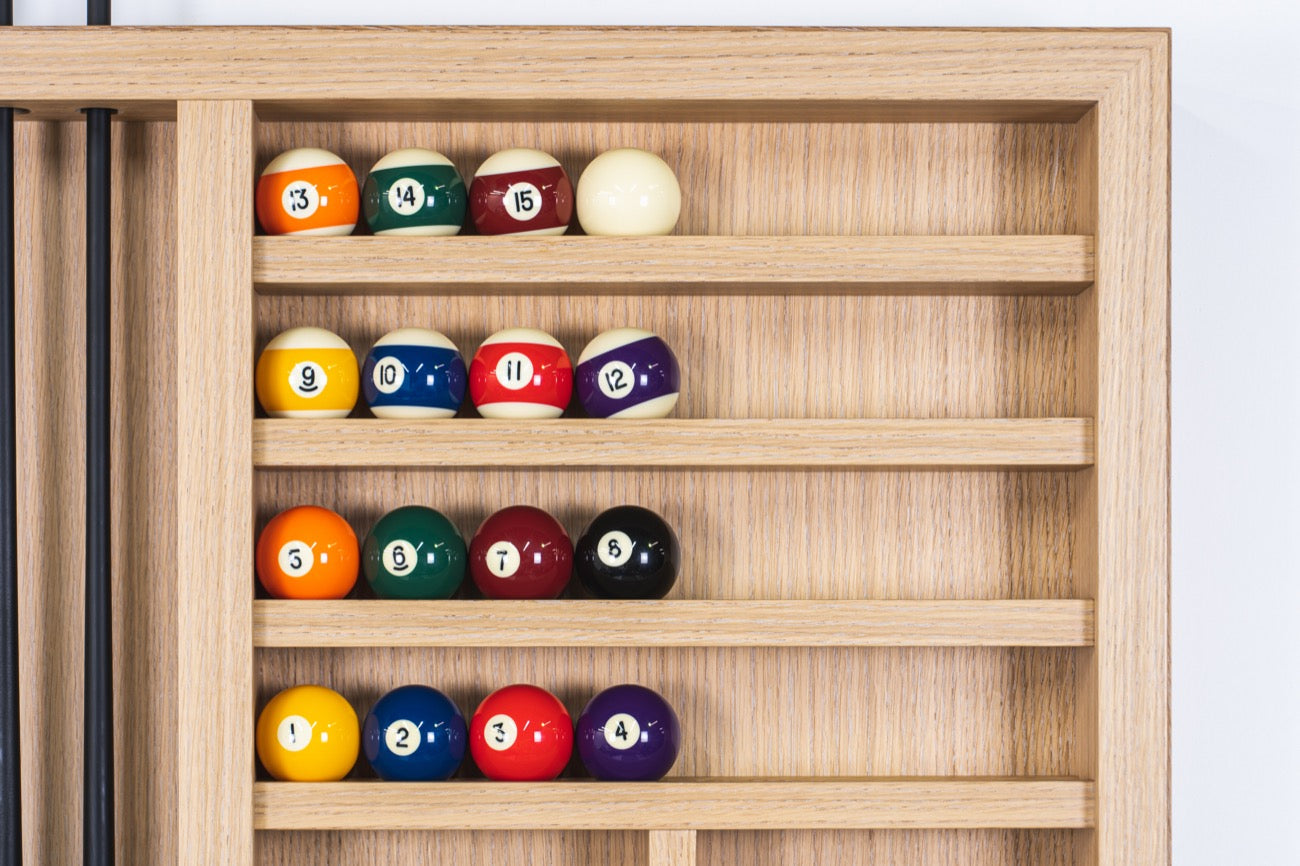 Modern Combination Wall Rack - Blatt Billiards