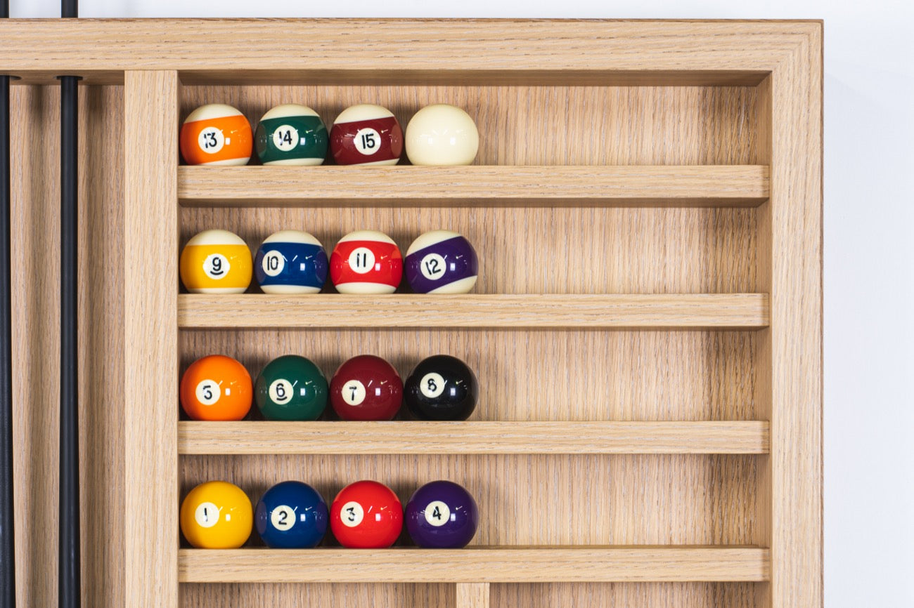 Modern Combination Wall Rack | Blatt Billiards